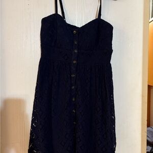 Elegant Black Lace Dress